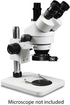 Vision Scientific VMLIFR-09B Black Adjustable 144 LED Ring Light for Stereo Microscope | 2.5" Inside and 3.64" Outside