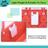 Phone Holder Compatible with Bogg Bag Accessories, ABS Hard Plastic Insert for Bogg Bag Phone Holder - Orange
