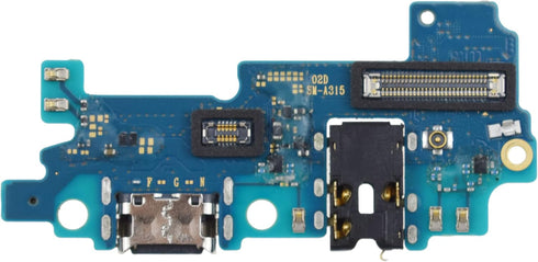 USB Charging Port Replacement Part Assembly Board for Samsung Galaxy A31 SM-A315F with Microphone Headphone Jack