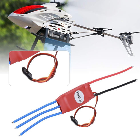 Hulex Supplies 30A 100% 490Hz ESC Electronic Speed Controller for Quadcopter Drone, N - FET Design with Simonk