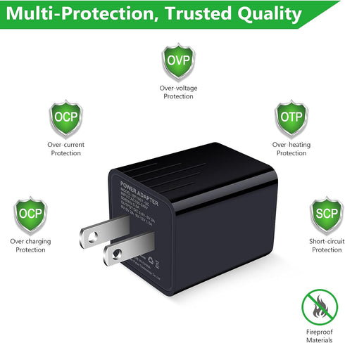USB Type C Fast Charger for Moto G Power 2024/G Stylus 2023/G Stylus 5G 2022 with Quick Charge 3.0 Adapter