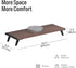 22.4" 8.3" loukin Monitor Stand Riser for Desk, x Larger Computer Stand for Laptop, PC, Printer, Sturdy Desktop