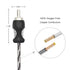 RCI617 99.99% 17ft 6-Channel RECOIL Oxygen Free Copper RCA Audio Cable, Twisted Pair with Noise Reduction