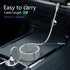 Magnetic Charging Cable,(3FT) Super Organized Charging Magnetic Absorption Nano Data Cable for Galaxy S21/S20 Ultra S10 S10E S9 Note 20 10 9 8 Pixel, LG V30 G6, Nintendo Switch, OnePlus 5 etc (3 ft) by AICase