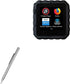BoxWave Stylus Pen, FineTouch Capacitive Stylus for Delphin Waterproof Micro Tablet, Super Precise, Metallic Silver