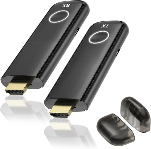 MT-VIKI Wireless HDMI Transmitter and Receiver, 100ft Full HD 1080p HDMI Adapter for Ultra HD Streaming from Laptop to