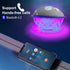 Floating Pool Speakers with Colorful Lights, IPX7 Waterproof Bluetooth Speaker for Pool, Crystal Clear Sound for Outdoor