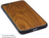 Wood Case for iPhone 7 Plus/8 Plus, Real Natural Wood, Slim Shockproof Hybrid Cover (Walnut)
