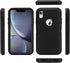 MAXCURY Heavy Duty iPhone XR Case, Shock Absorption Full Body Protective Case for iPhone 10R, Black