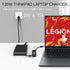 Slim 135W Charger for Lenovo ThinkBook 16p 15P - AC Adapter for ThinkPad T15p P16v Z16 X1 Extreme and IdeaPad