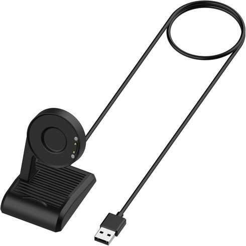 Chofit Charger Dock for Ticwatch Pro 3/Pro 3 Lite, 3.3Ft Replacement Charging Cable Stand for Ticwatch E3 Smartwatch