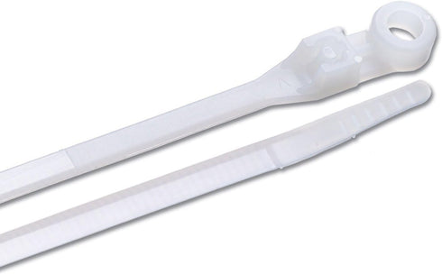 Gardner Bender 48-308 Mounting Cable Tie; 8 Inch, 50 lb. Tensile Strength, 100 Pk., Natural
