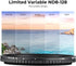 K&F Concept 49mm Variable ND Lens Filter ND8-ND128 (3-7 Stop), Waterproof VND Filter with Multi-Coatings