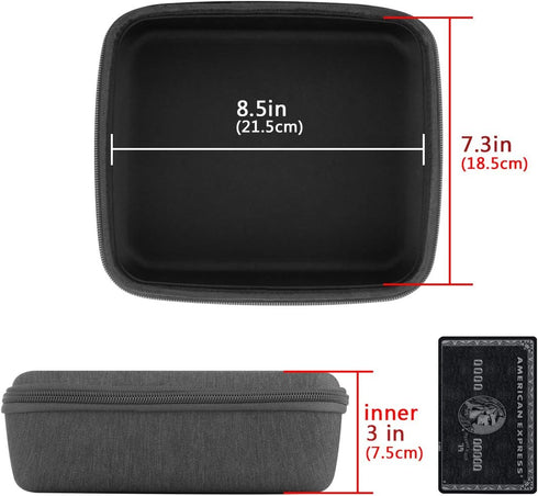 Geekria Carrying Case for Marshall Stockwell II - Waterproof Speaker Hard Shell Bag with Room for Accessories