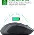 2.4G Wireless Mice, Super Energy Saving Portable Optical PC Laptop Mouse, 5 Adjustable DPI, 6 Buttons for Windows,