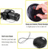 62mm Snap-On Lens Cap for Nikon Nikkor Z 50-250mm/85mm F1.8D/105mm F2.8G 60mm F2.8 Lens for Z50, for Sony RX10 CX900E AX100E E18-200LE II E10-8 Lens -2Packs