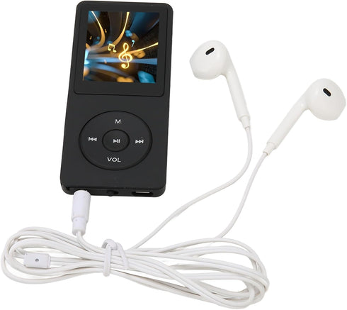 Dioche MP3 MP4 8GB 30Hrs (#1) Compact Music Player Playback Support Formats for Exercise Running