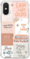 Boho Jesus Collage Phone Case for iPhone X/Xs, Unique Christian Quote Design for Girls Women Men, Soft TPU Bumper Cover