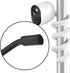1/4'' Flexible Bracket Twist Mount Base Bracket for Crib Surveillance Camera Remote Care Device, Black