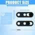 Fukaisu 2pcs 17/17p/17pm/16/15/14p, Front Camera Covers for iPhone Ultra Thin Selfie Phone Webcam Cover Slide Front
