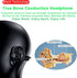 Swimming Headset MP3 32G IP68 IHAO Headphones True Bone Conduction Open Ear Player Built-in Memory Underwater