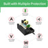 Security-01 2-Pack 5V 2A Power Supply with Plug Micro USB for Security Camera IPC