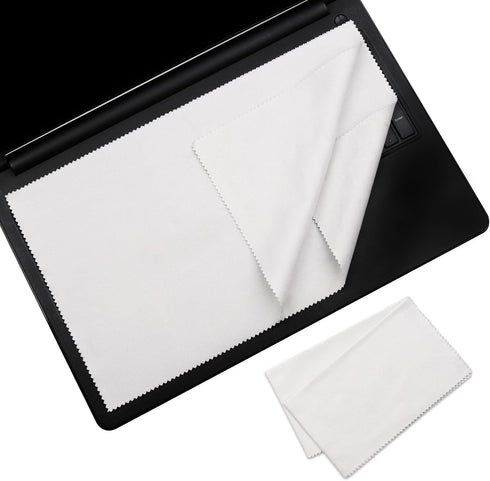 2 Pack Microfiber Liner Cleaning Cloth for 15 15.6 16" HP/DELL/Lenovo/ASUS/Acer/Samsung/MSI/LG, etc