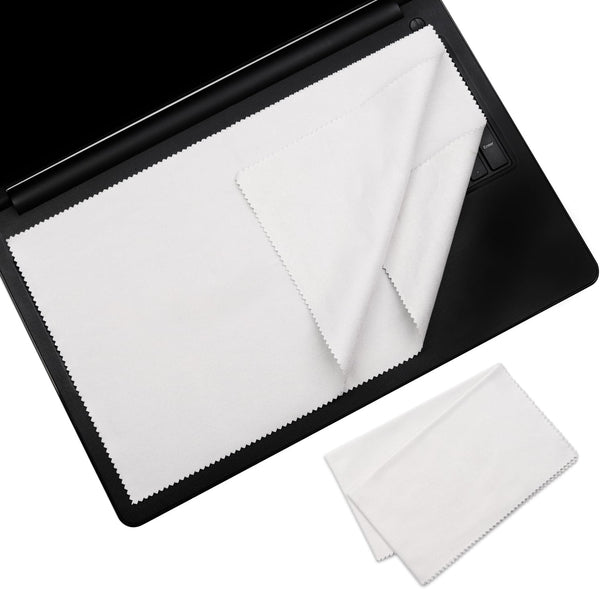 2 Pack Microfiber Liner Cleaning Cloth for 15 15.6 16" HP/DELL/Lenovo/ASUS/Acer/Samsung/MSI/LG, etc