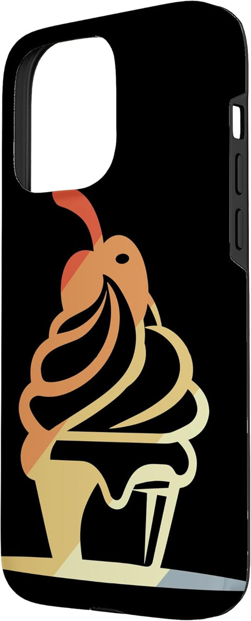 Funny Ice Cream Guy T-Shirts and Presents Frozen 15 Ice Cream Vintage Look Dessert Sorbet Case for iPhone Pro Max
