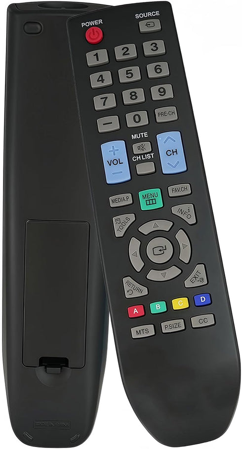 Replacement Remote Controller for Samsung TVs LN32D405E3D, LN32D403E2DXZASP03, LN32D403E4D, LN32D403E4DX, LN32D405E3DXZA