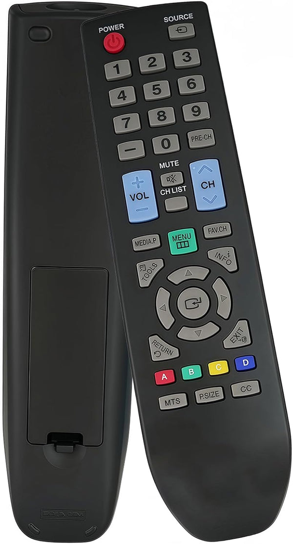 Replacement Remote Controller for Samsung TVs LN32D405E3D, LN32D403E2DXZASP03, LN32D403E4D, LN32D403E4DX, LN32D405E3DXZA
