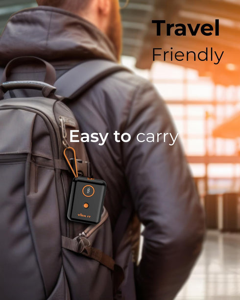 Vida IT Small Compact Power Bank, 10000mAh Mini Portable Charger for Heated Vest, Fast Charging USB-C for iPhone