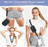 Uiwkow 3-in-1 Clip and Go Strap for Phone with Wallet Crossbody, Detachable Zippered RFID Wristlet WalletAdjustable