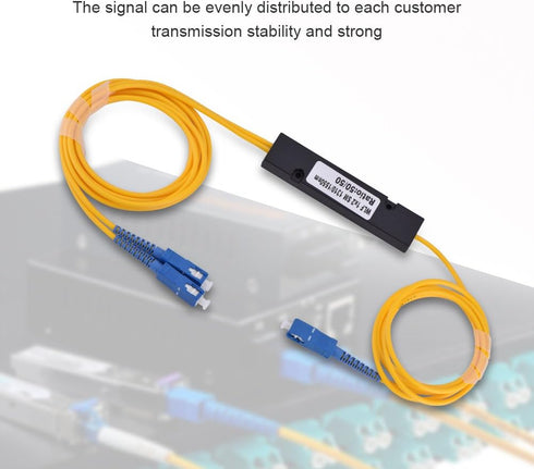 1 2 Joyzan SS Optical Fiber Splitter Cable, to Singlemode SC SC Connector, Digital Audio Splitter for Home Theatre