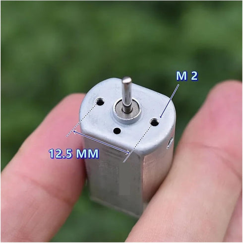P98LJZQ FF-180SV-3730 1.2V 2.4V 3V 3.7V 14200RPM 20mm DC Engine High Speed Mini Electric Motor For Toy Car Boat Model