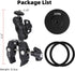 FPN 0.4-2" 16 15 14 13 12 All-Metal Magnetic Phone Holder for Magsafe, Magnet Phone Mount with Super Clamp for Spin