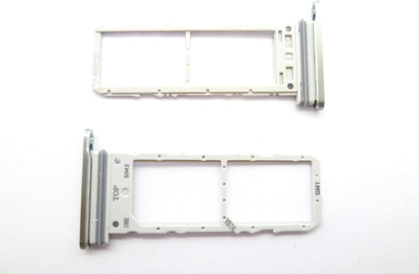 2X Dual SIM Double Card Tray Slot Holder Replacement Compatible with Samsung