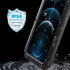 Marrkey for iPhone 12 Case, Full Body Protective Cover Heavy Duty Shockproof Tough Armor Aluminum Alloy Case for Apple