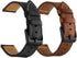 LDFAS Leather Band for Galaxy Watch 7/6 Classic 47mm 43mm, 20mm Strap Compatible with Samsung Galaxy Watch
