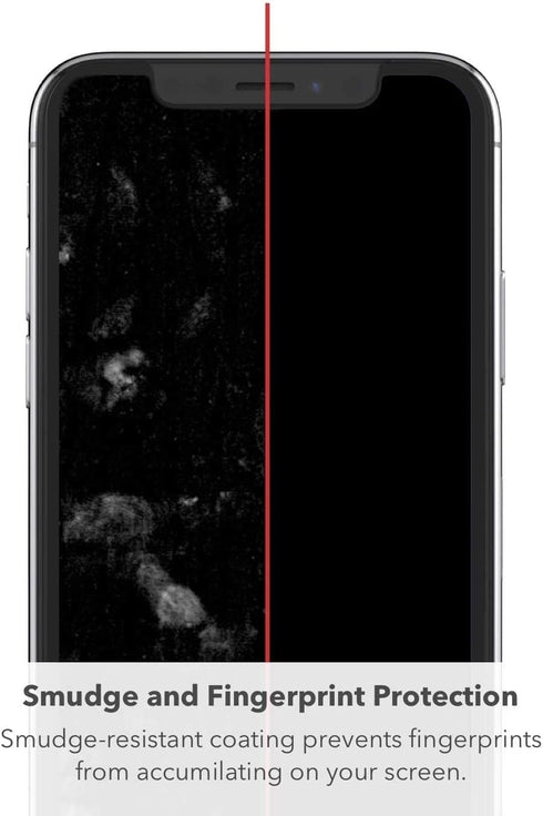 ZAGG InvisibleShield Glass+ Screen Protector – HD Tempered Glass for iPhone XS/X, 2 PACK with Easy Apply Tools