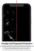 ZAGG InvisibleShield Glass+ Screen Protector – HD Tempered Glass for iPhone XS/X, 2 PACK with Easy Apply Tools