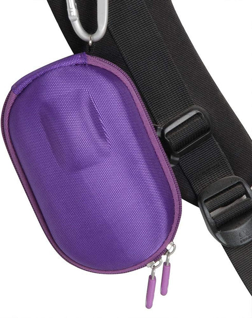 Hermitshell Hard Travel Case for Vssoplor/Jelly Comb Slim Wireless Mouse, Only Case, Purple