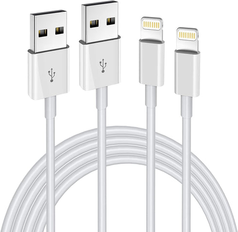 Hi-Mobiler iPhone Charger 2-Pack: MFi Certified 10FT Lightning Cable for Fast Charging & Data Sync, Compatible with