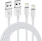 Hi-Mobiler iPhone Charger 2-Pack: MFi Certified 10FT Lightning Cable for Fast Charging & Data Sync, Compatible with