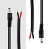 BTFO 4pcs DC5521 16AWG 36V 5.5 2.1mm (50cm/1.64ft Power Pigtails Cables, x DC Male Plug to Bare Wire Open End Cables