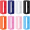 8pcs 0.79 Inch Watch Strap Holder Loop, Multi Colors Silicone Watch Band Keeper, Watch Fastener Rings for Smartwatch