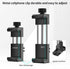 Anti-Slide Backpack Strap Clip Mount for Phone, 360 Degree Rotary Backpack Clamp for Video Recording