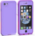 iPhone SE 2020/iPhone 8 Waterproof Case, IP68 Full-Body Sturdy, Built-in Screen Protector, Shockproof - Purple