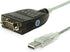 Gearmo USB to RS-232 Serial Adapter with LED Indicators, Windows 11 Support