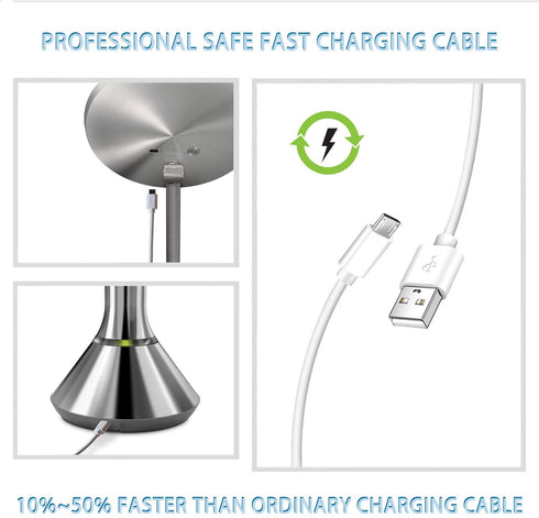 5Ft Charging Power Cable Cord for Arlo Pro/Pro2, Arlo Q,Arlo GO Indoor Camera, Wyze Cam Pan v3 v2,Netvue,Blink,Cloud,Yi Home Camera,Oculus go,Kasa Cam Wall Charger Adapter Replacement